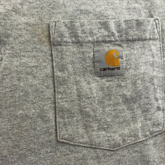 2 Carhartt Mens Henley Shirt XL Lot Of Two Workwear Classic Casual Tee Pullover - Picture 15 of 16